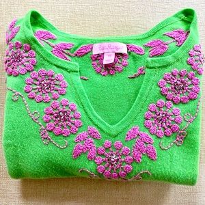Lilly Pulitzer cashmere & wool sweater XS